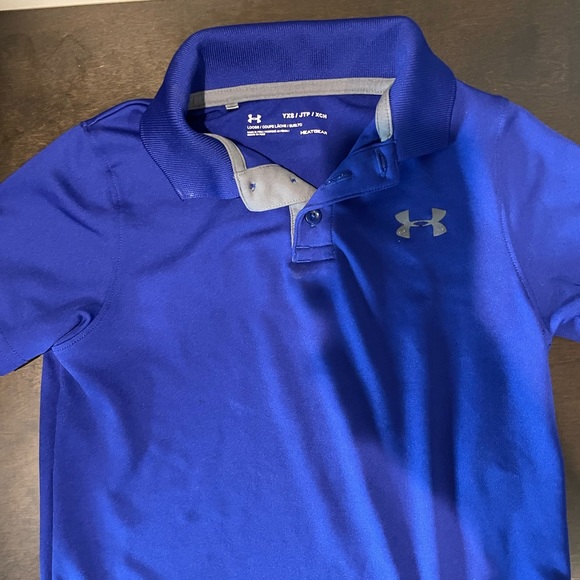 Under Armour Other - Boys Under Armour Short Sleeve Polo - YXS / Boys Size 4T / Color: Blue